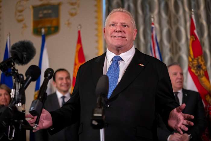 Doug Ford herkozen als premier van Ontario met mandaat om Trump -tarieven te bestrijden