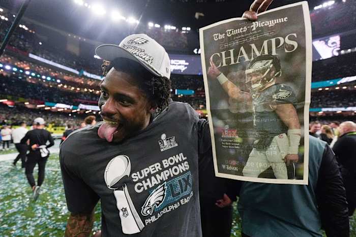 Eagles sturen Gardner-Johnson naar Texanen. Vikingen versterken aanvallende, defensieve lijnen in NFL Free Agency