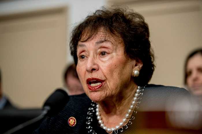 Ex-US Rep. Nita Lowey, een democraat in New York die voorzitter was