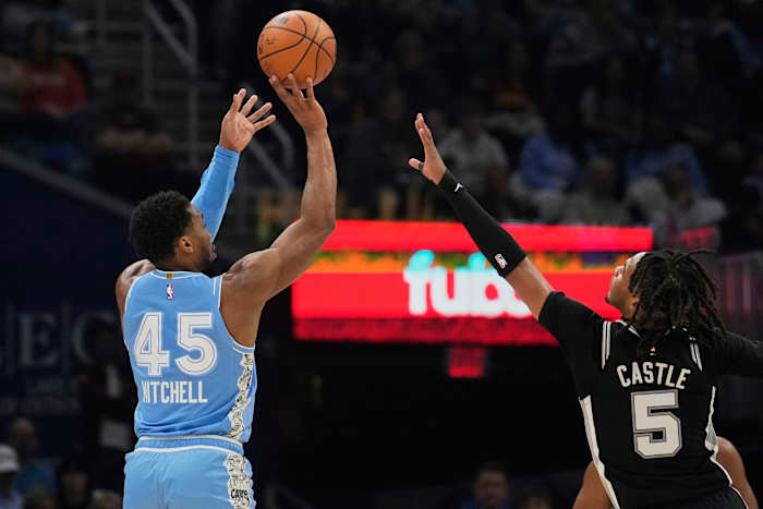 Jarrett Allen's 29 punten, Donovan Mitchell's 14 assists lift Cavaliers naar 124-116 overwinning op Spurs