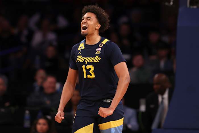 Jones scoort 28 als nr. 25 Marquette Rallies voorbij Xavier 89-87 in Big East Quarterfinal