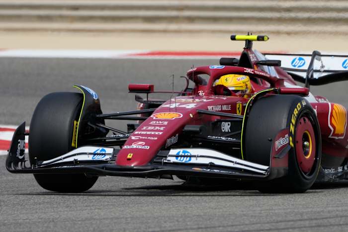 Lando Norris is het snelst en Lewis Hamilton 13e als een stroomversnelling F1 -testen verstoort