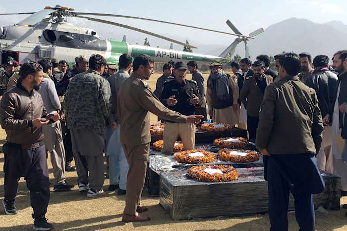 Lichamen van 12 Pakistaanse migranten die stierven in zinken van de boot zijn gerepatrieerd