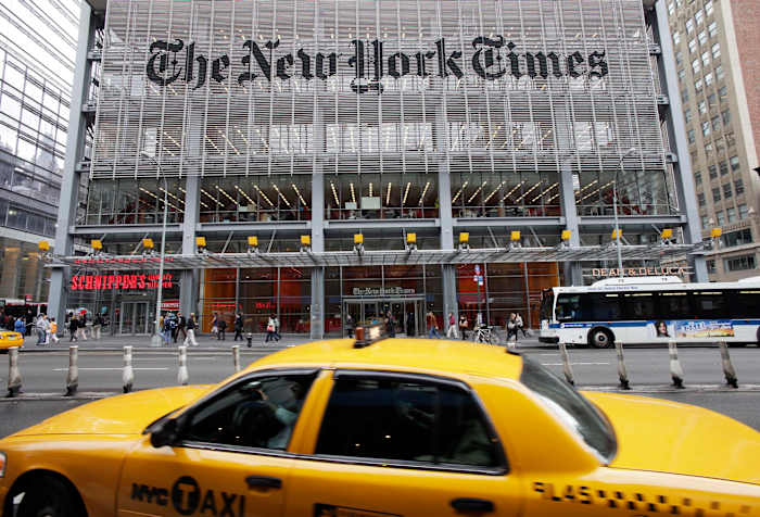 New York Times hekelt Trump's 'intimidatietactiek' tegen verslaggevers