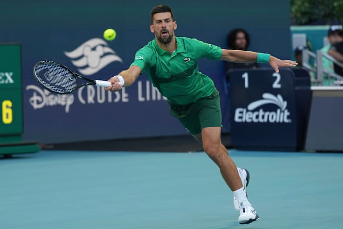 Novak Djokovic verslaat Sebastian Korda, gaat naar halve finales in push voor 7e Miami Open titel