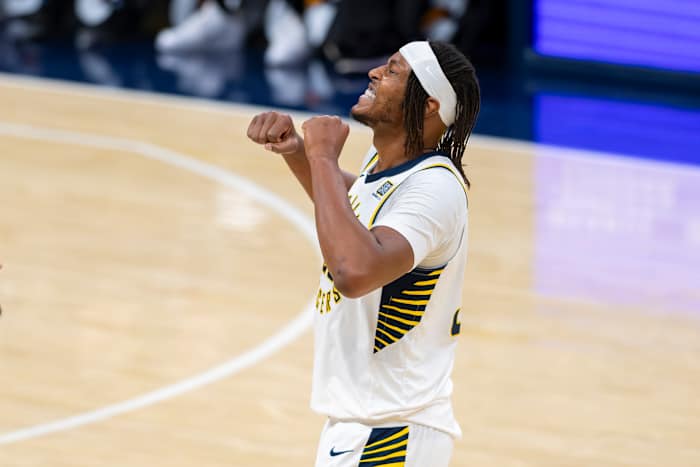 Pacers 'Myles Turner levert sterke prestaties na zuster verlaat het spel vanwege' medische situatie '