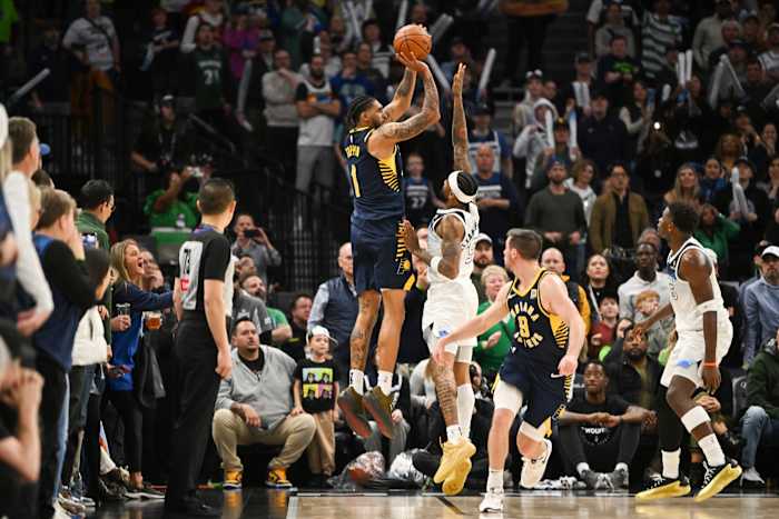 Pacers vinden kort geen probleem, zonder stoppin 'Obi Toppin in OT