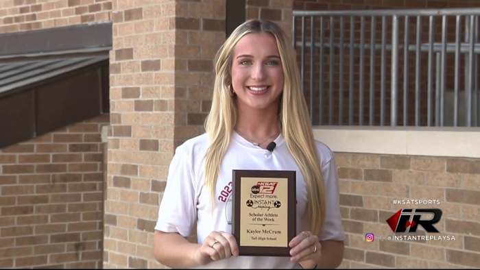 Scholar Athlete of the Week: Kaylee McCrum, Taft High School