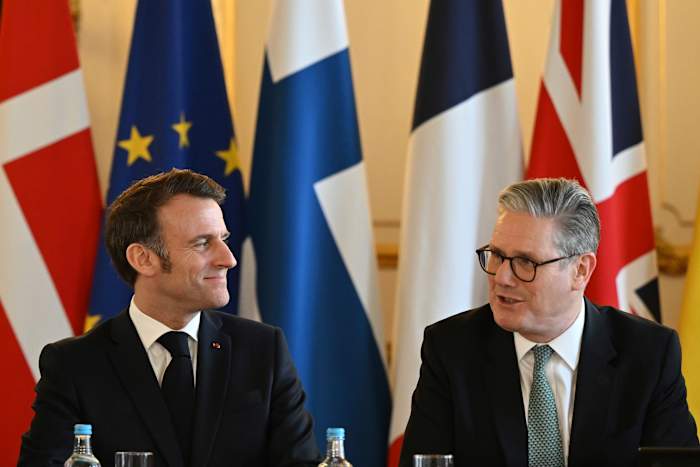 Starmer en Macron stappen op om de Europese veiligheid vorm te geven als Trump Roils Relations