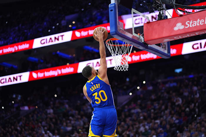 Stephen Curry zegt dat hij zich terugtrekt uit de slam -dunk na het weggegooid van de 1e jam in 6 jaar