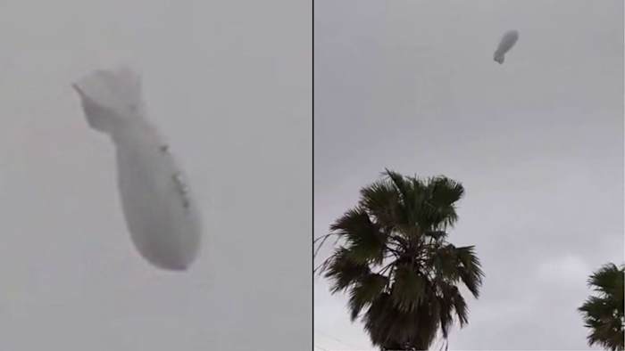 Sterke wind draagt ​​grenspatrouille surveillance blimp 600 mijl over Texas