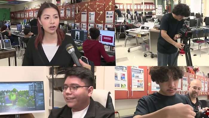 Stevens High School -studenten pakken het bewustzijn van de geestelijke gezondheidszorg in Bexarfest Project aan