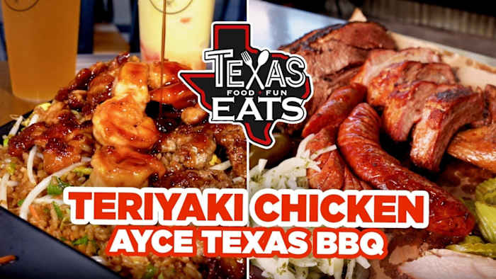 Texas Eats: Teriyaki Chicken en Ayce Texas BBQ