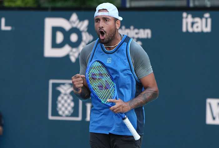 Wimbledon Runner-Up Nick Kyrgios verslaat McDonald op de Miami Open voor zijn eerste overwinning in 2 1/2 jaar