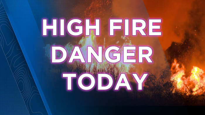 Zeer winderige, gevaarlijke brandomstandigheden vandaag