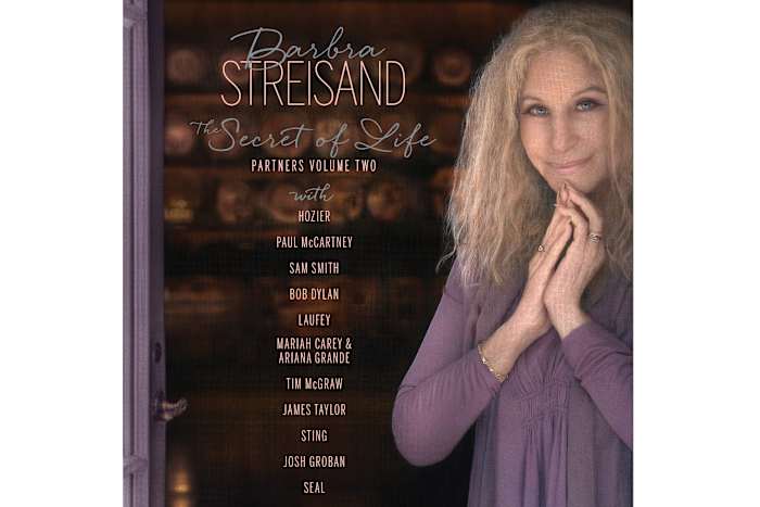 Barbra Streisand kondigt een nieuw duettenalbum aan met Paul McCartney, Bob Dylan, Mariah Carey en meer