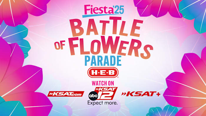 Bekijk: 2025 Battle of Flowers Parade in het centrum van San Antonio
