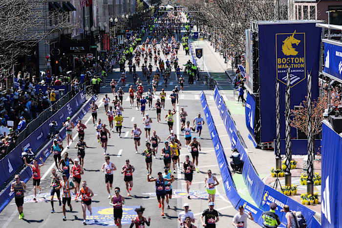 Boston Marathon No-Shows vergelijkbaar met 2024, de bezorgdheid over het wegnemen dat de politiek lopers wegjaagt weg