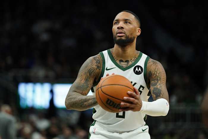 Bucks upgrade Damian Lillard naar twijfelachtig voor Game 2 in Indiana