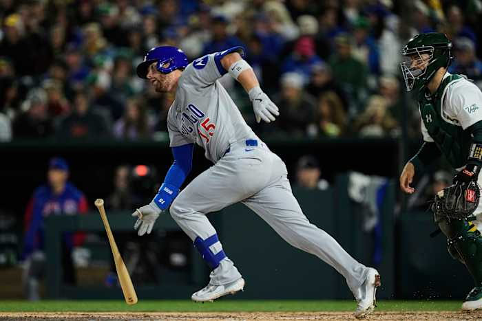 Carson Kelly wordt de eerste Cubs -speler om in 32 jaar voor de cyclus te slaan