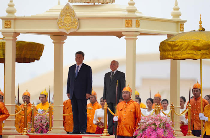 China's leider Xi Jinping houdt gesprekken in Cambodja om zijn 3-landen Zuidoost-Azië-tour af te ronden