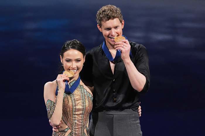 De VS domineerde de wereldkampioenschappen van het kunstschaatsen. Het kan de Russen tegenkomen op de Olympische Spelen