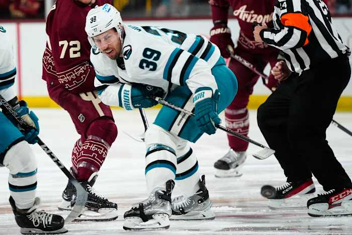De kapitein Logan Couture van Sharks zal naar verwachting het einde van zijn carrière aankondigen vanwege een blessure
