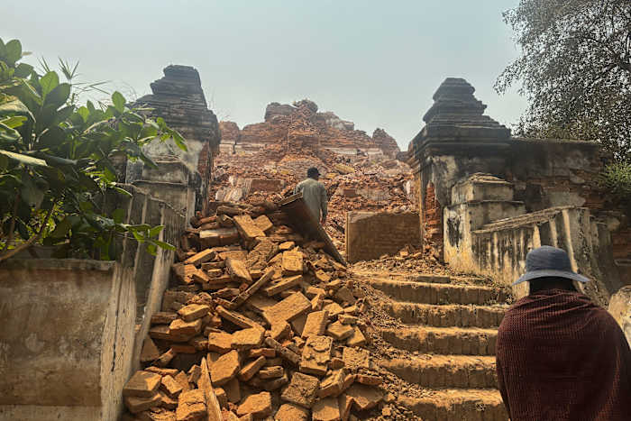 Een week na catastrofale aardbeving verandert de focus in een groeiende humanitaire crisis in Myanmar