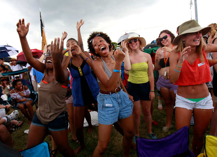 Geen hamburgers maar veel langoesten op dit iconische New Orleans Music Festival