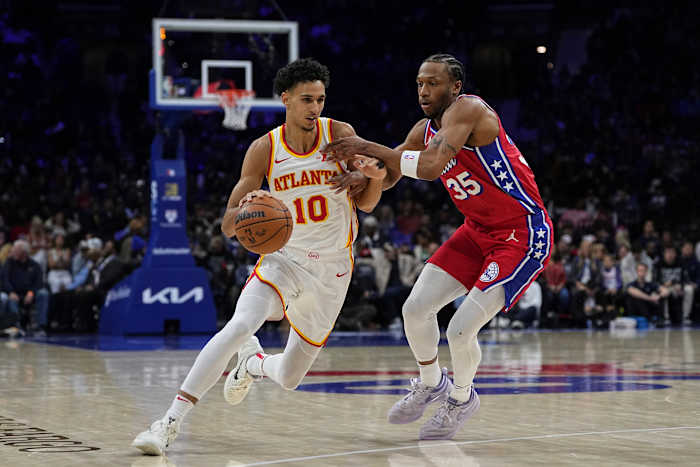 Hawks 'Risacher komt in Play-in als de laatste man die staat van Franse spelers tot Top Last 2 NBA-concepten