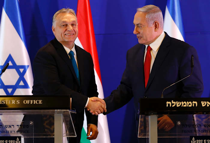 Israëlische leider Benjamin Netanyahu zal Orbán bezoeken in Hongarije, met een tarten van internationale arrestatiebevel