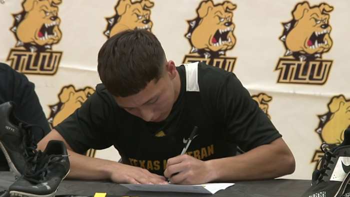 Kennedy's Landon Miller tekent bij Texas Lutheran University voor langlaufen en track