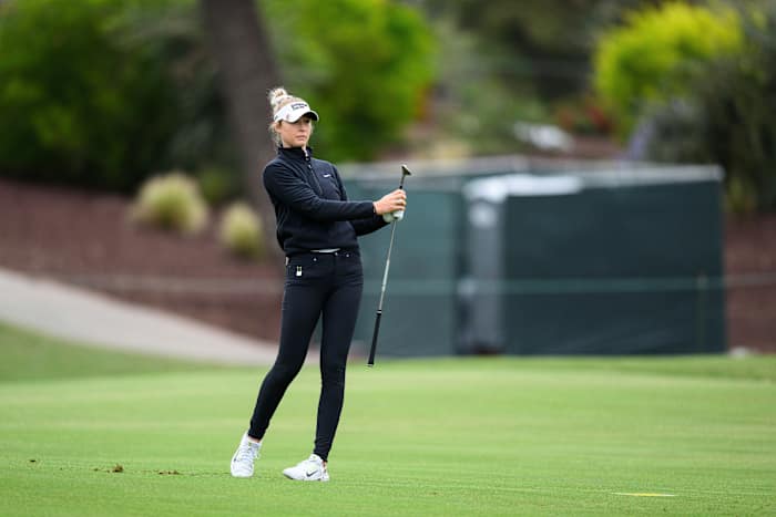 Lindblad sluit zich aan bij Buhai bovenop het klassement in het JM Eagle LA -kampioenschap van de LPGA Tour