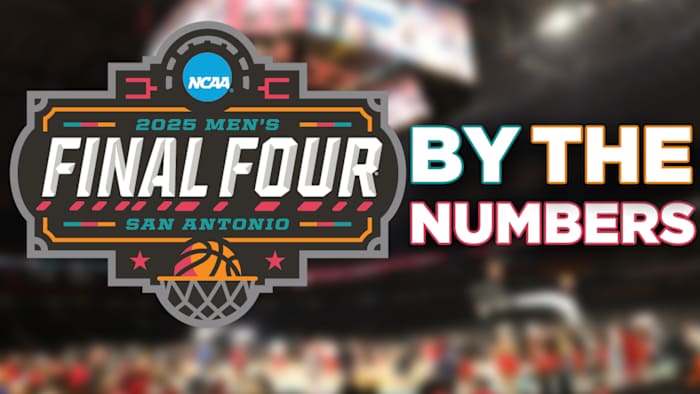 NCAA geeft aanwezigheidsnummers vrij voor het laatste vier weekend voor heren in San Antonio