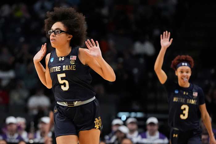 Notre Dame Guard Olivia Miles om Transfer Portal binnen te gaan in plaats van WNBA -concept, zegt AP Source