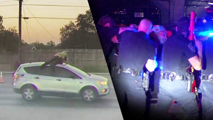 SAPD -officier opgeschort over arrestatie van verdachte in BCSO plaatsvervangend mishandelingszaak