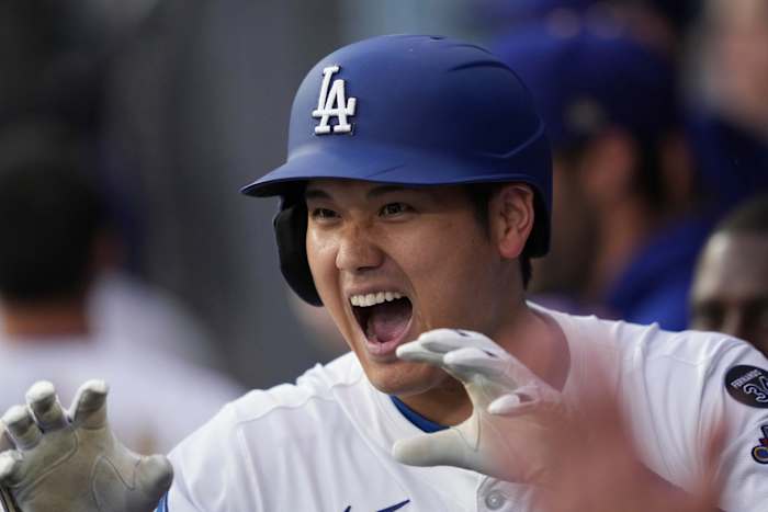 Shohei ohtani verhoogt het gooiprogramma, maar Roberts zegt dat MVP niet dicht bij Mound Debut voor Dodgers is