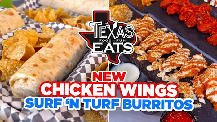 Texas Eats: Nieuwe kippenvleugels, geladen acai -kommen en surf n 'turfburrito's