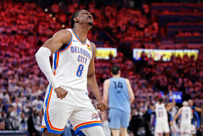 Thunder Open 35-Point 1e helft voorsprong op Grizzlies, wint met 51 in een stat-gevulde game 1