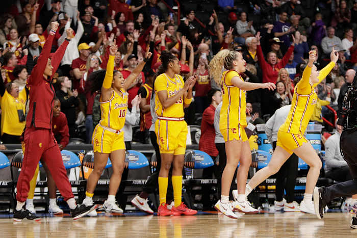 USC schudt de afwezigheid van Juju Watkins af en verslaat Kansas State 67-61 in maart Madness