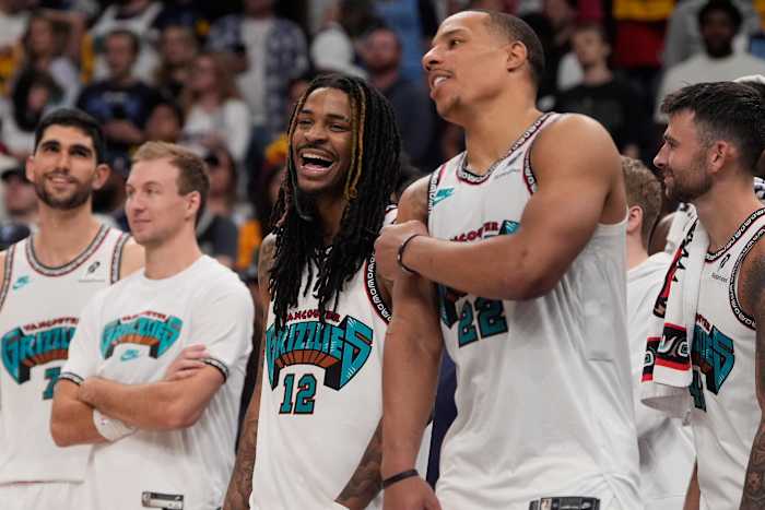 Welke gewonde enkel? Ja Morant vliegt rond de rechtbank om Grizzlies te helpen West's 8e zaad te nemen