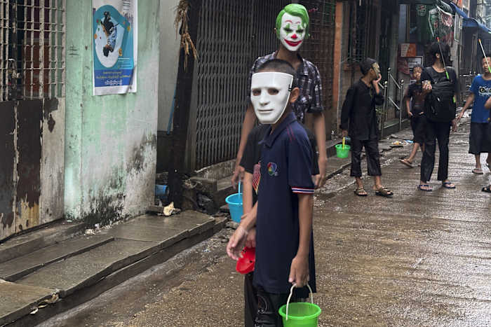 Zuidoost -Azië -waterfestivals beginnen, maar het herstel van de aardbeving boeit de vieringen van Myanmar
