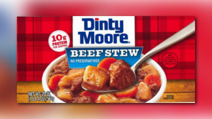 250k+ blikken Dinty Moore Beef Stew teruggeroepen voor mogelijke verontreiniging