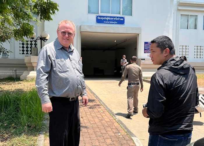 Aanklagers in Thailand zeggen dat ze de Royal Defamation -zaak tegen US Scholar niet zullen nastreven