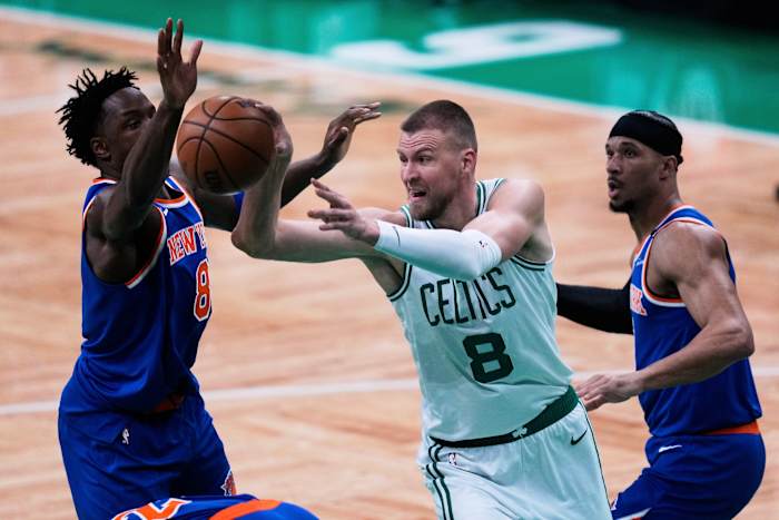 Celtics blijven bij Horford over Porzingis als startcentrum in Game 3 vs. Knicks