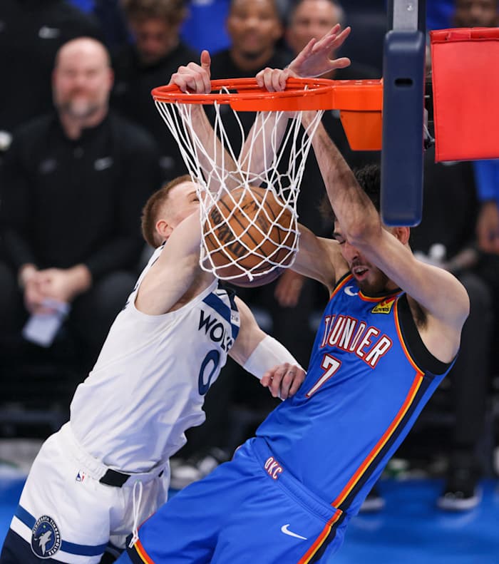 Chet Holmgren om te worden geconfronteerd met het geboortestad Team wanneer Thunder Timberwolves bezoekt in Game 3 van West Finals