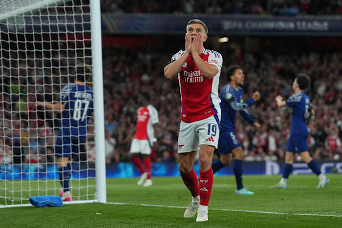 Dembele's vroege doel geeft PSG 1-0 overwinning op Arsenal in 1e deel van Champions League halve finales