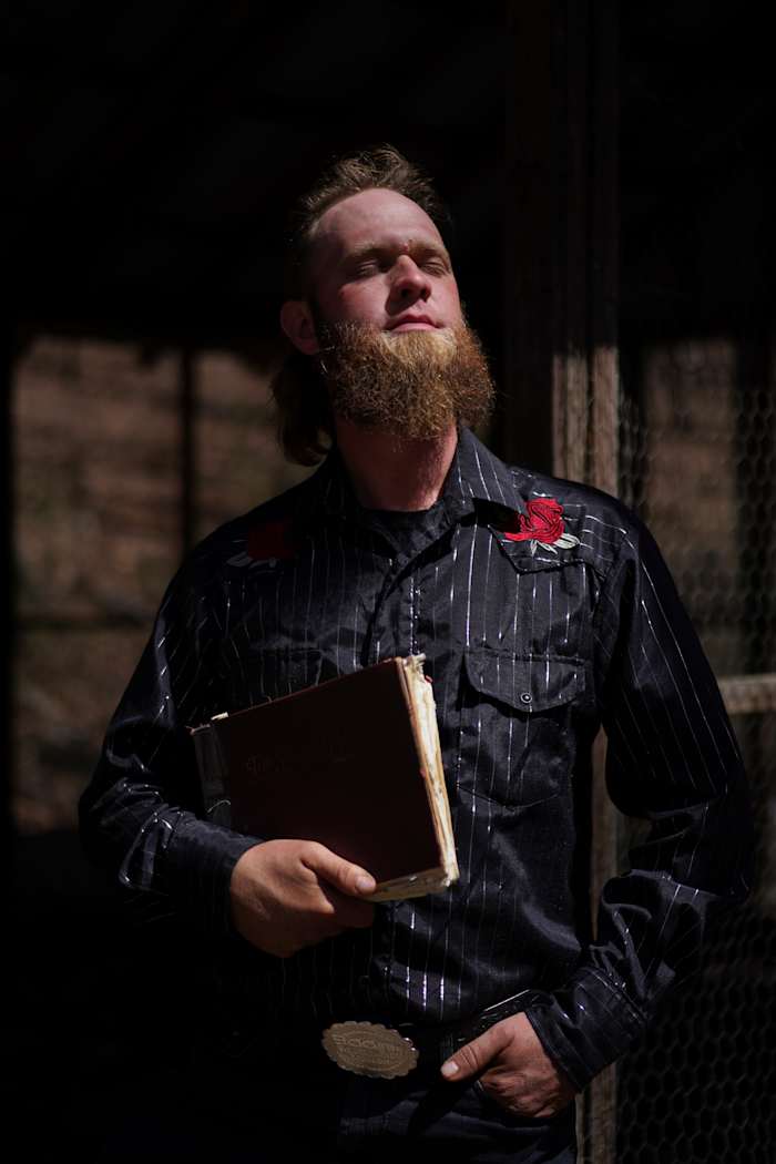 Die de heilige harpzangers zijn die vandaag een meer dan 180 jaar oude gezang gebruiken