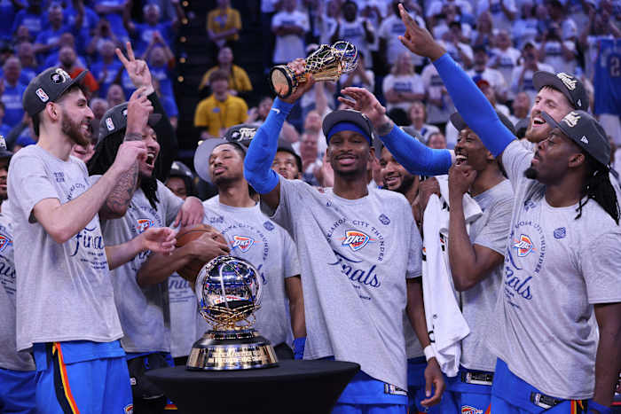 Dominant: The Thunder stelt nummers samen die nog nooit eerder zijn gezien op weg naar de NBA Finals