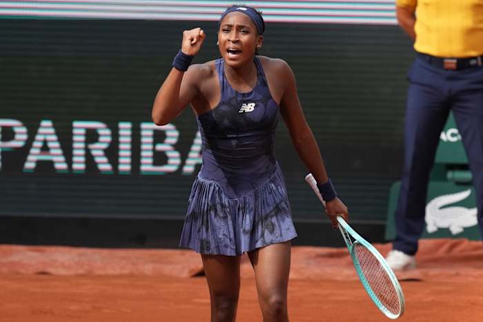 French Open 2025: Coco Gauff's Serve is niet op zijn best, maar ze krijgt de pauzes voor een overwinning